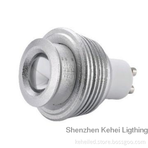 30°to 80°angle adjustable 6W GU10 LED spotlight with Sharp Chips